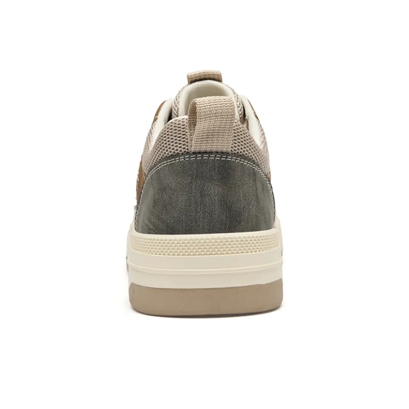Extravagant Casual Shoes Men Low Top Khaki/Beige-3