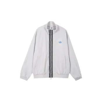 Adidas Originals Clover Series Outfit Jackets & Coats Men's Solid Light Gray