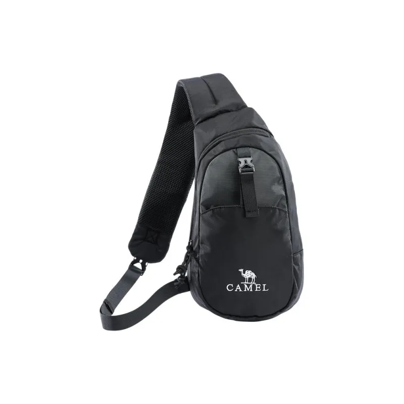 CAMEL 5L Messenger Bag Cycling Bag Shoulder Bag Sling Bag Fabric Black Unisex-0