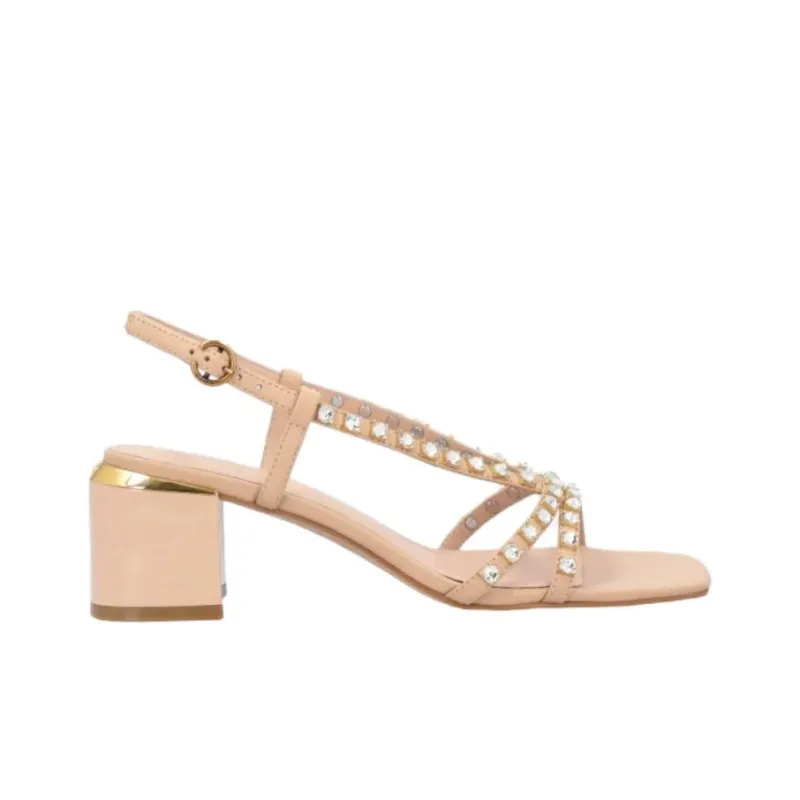 PINKO Strap Sandals 6cm Women's Beige Brown-1