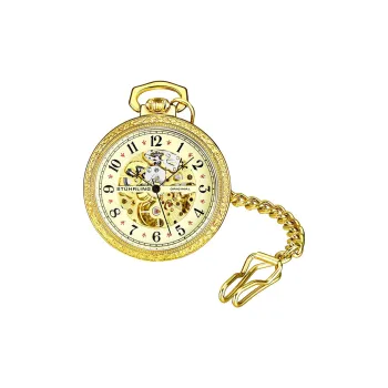 STUHRLING STUHRLING Mechanical Movement Manual Mechanical Movement Pocket Watches 48mm Unisex Gold Gold979.03