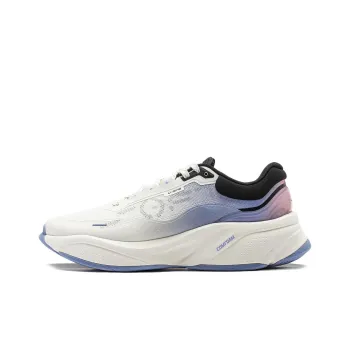 LiNing Soft Cushioned Wear Resistant Lightweight Low Top Casual Shoes Men's White Blue