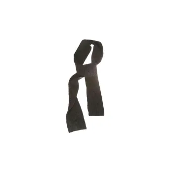 GANNI Knit Scarves Women's Black Gray