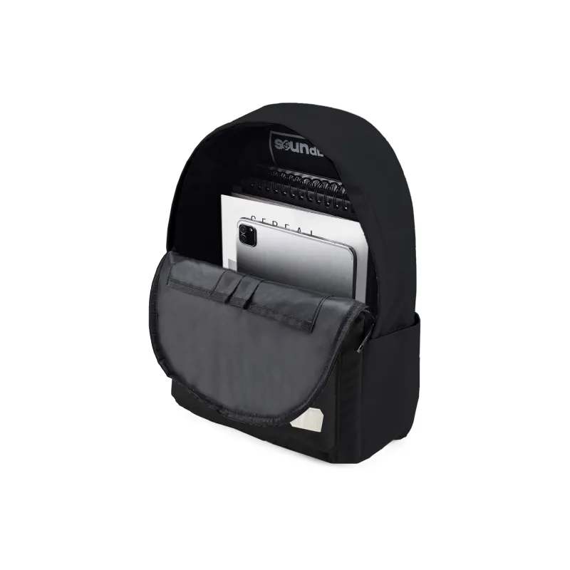 ONRF Polyester Backpack Medium Size Unisex Black-3