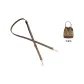 Dark Brown Shoulder Strap-91-120cm (Litchi Grain)