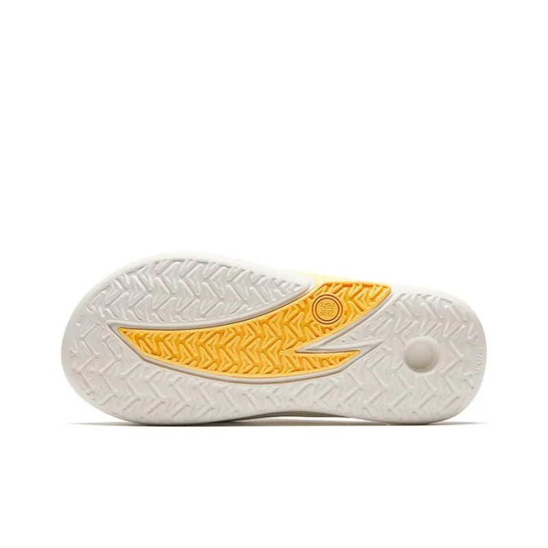WASSUP x Anta Basketball Slippers Men's Beige Yellow-4