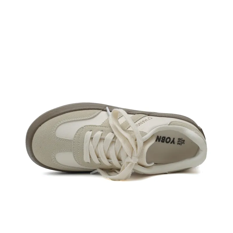 YOBN SMILE Anti-Slip And Wear-Resistant Lightweight Low-Top Skateboard Shoes Women's-3