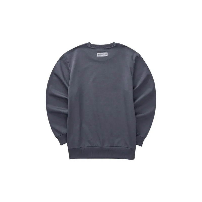 Skechers Diamond Series Sweatshirt Unisex Odyssey Gray-1