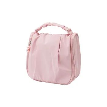 Bywhich Polyester Toiletry Bag Storage Bag Makeup Bag Regular Women's Pink