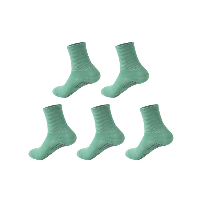 BEAR UNION Yoga Sport Mid-Calf Socks Women's Combo Set-17