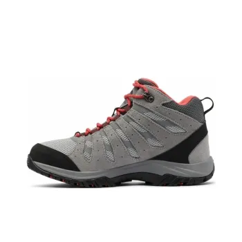 Columbia Anti Slip Wear Resistant High Top Casual Shoes Women's Gray