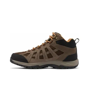 Columbia Anti Slip Wear Resistant Mid Top Casual Shoes Men's Brown