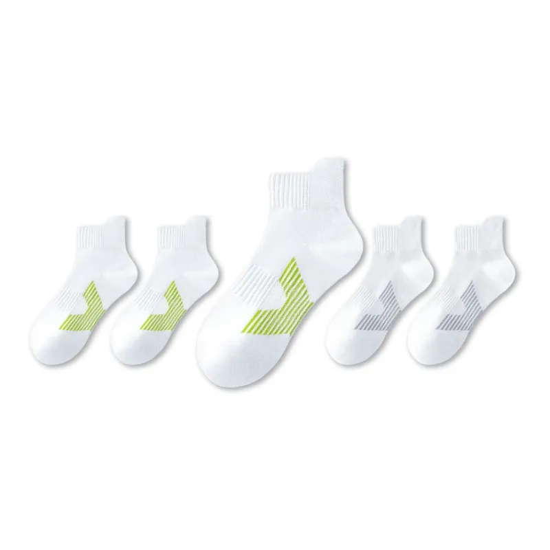 LUOLIAN Mid Calf Socks Unisex 5 Pack-6