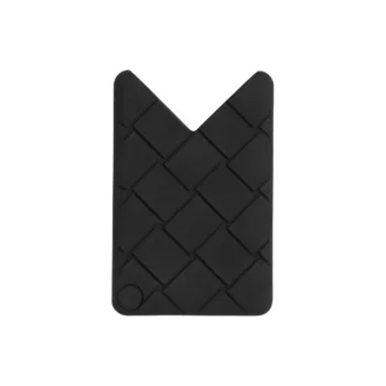 Bottega Veneta Silicone Card Holder Men's Black