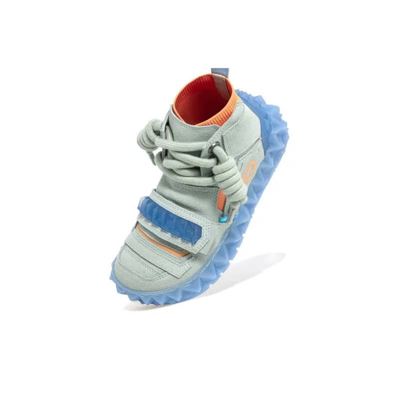 OETZI Slip Resistant High Top Skateboard Shoes-3