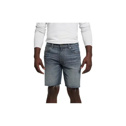 GUESS Denim Shorts Men Gray