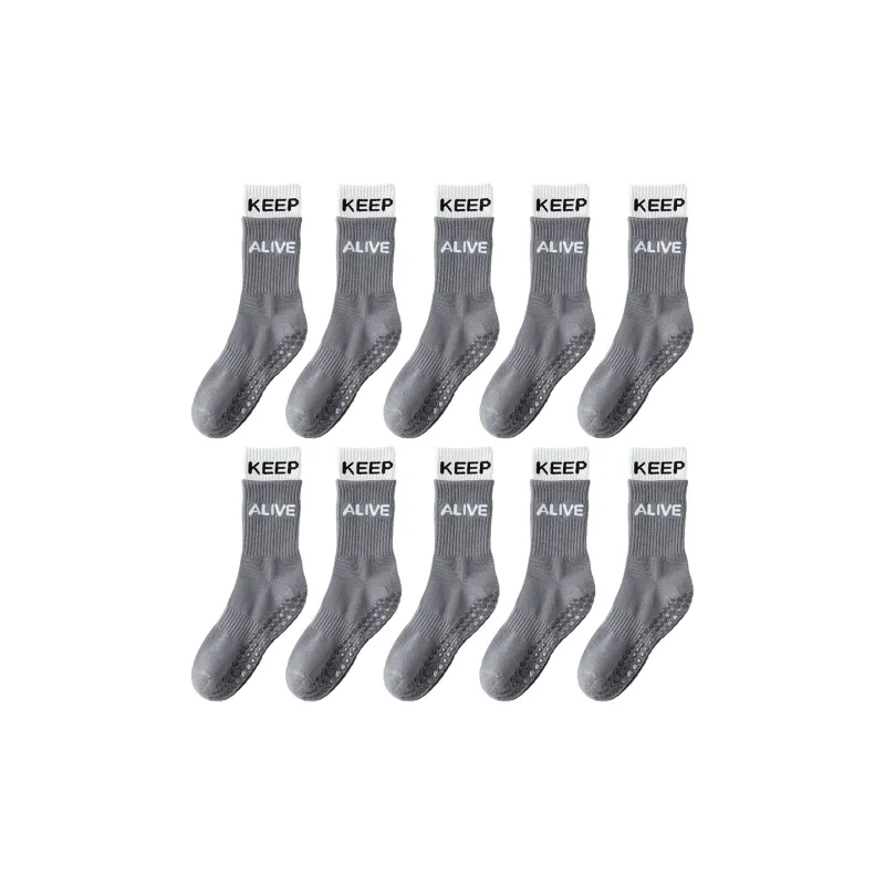 BEAR UNION Yoga Sprot Mid-Calf Socks Women's Combo Set-4