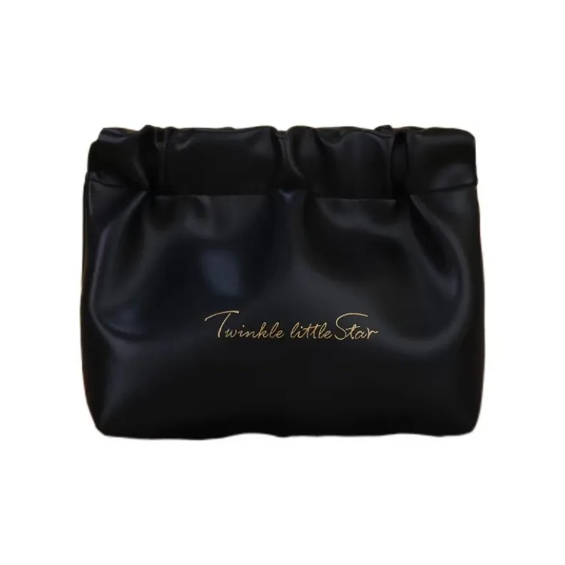 ALOENEY PU Makeup Bag Regular Women's Milk Apricot White/Rose Pink/Mocha/Classic Black-8