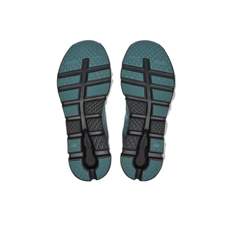 On Cloudrunner Slip Resistant Low Top Running Shoes Men's Blue Black-4