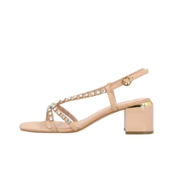 PINKO Strap Sandals 6cm Women's Beige Brown