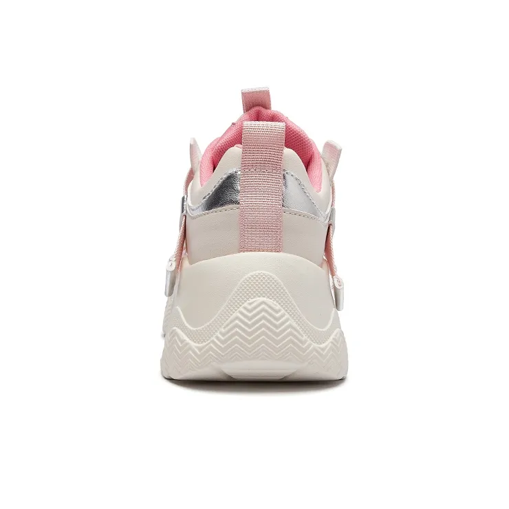 La Chapelle Lightweight Height Increasing Low Top Chunky Sneakers Women's-13