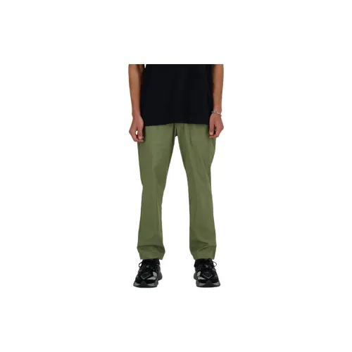 New Balance Twill Casual Pants Men Olive Green