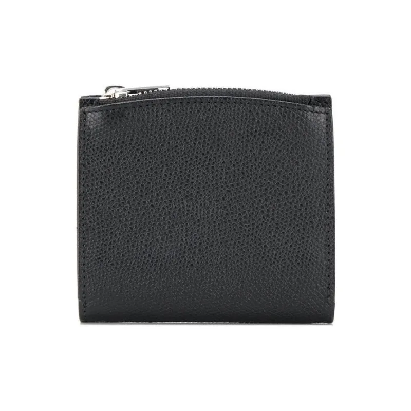 Maison Margiela Calfskin Wallet Card Holder Card Holder Unisex Black-0