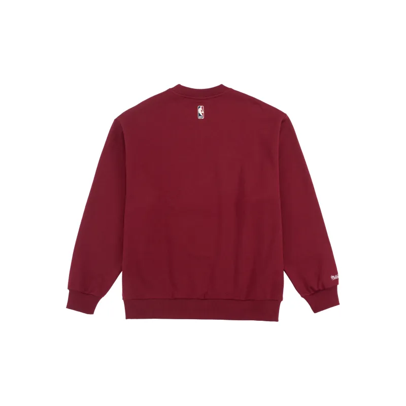 Mitchell & Ness FW23 Sweatshirt Unisex Red-1