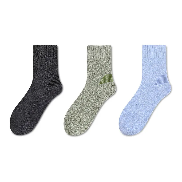 LUOLIAN Mid Calf Socks Unisex 3 Pack-0