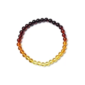Abby's Wonderland Amber Fine Jade Bracelets Unisex