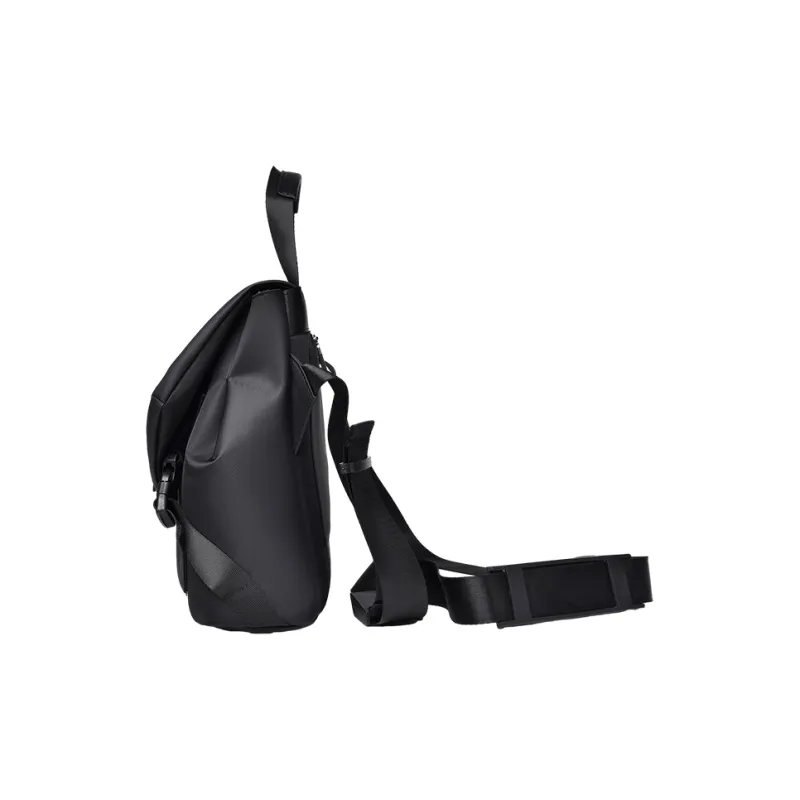 MUYKUY Oxford Crossbody Bag Backpack Shoulder Bag Handbag Unisex Black-2