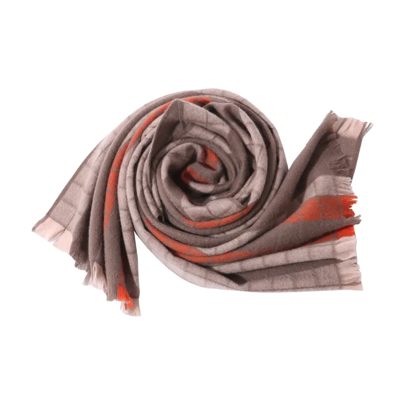 H YXIANG Knit Scarves Unisex-4