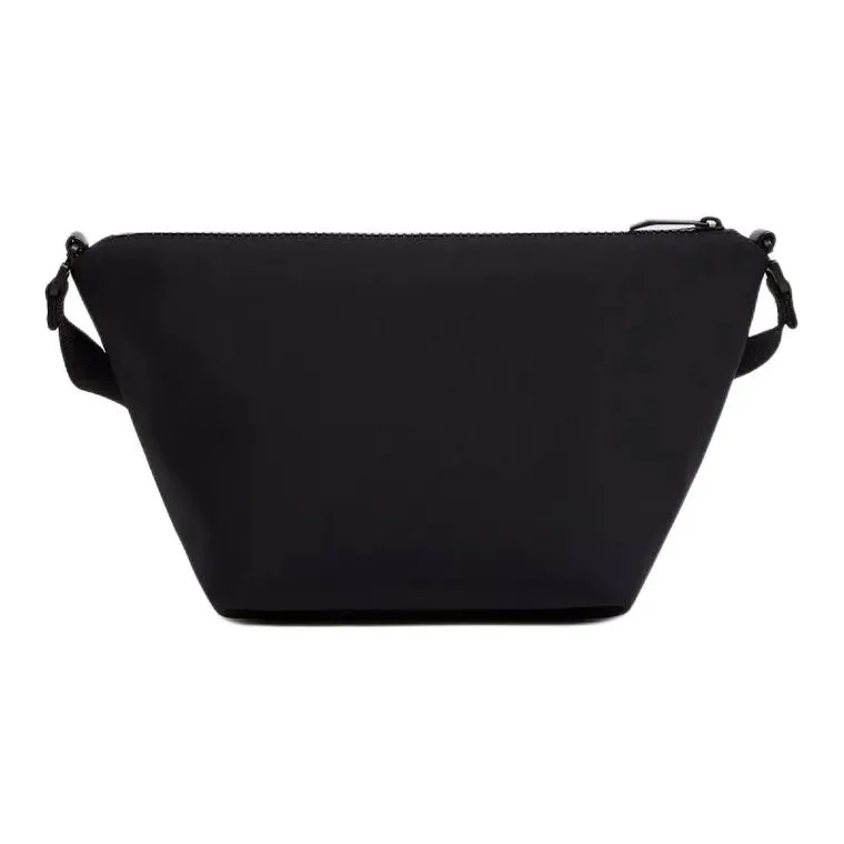 Moncler Water Resistant Soft Shell Fabric Handbag Shoulder Bag Crossbody Bag Women's Black-2