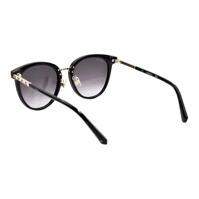 Swarovski Plate And Metal Butterfly Sunglasses Women's-2