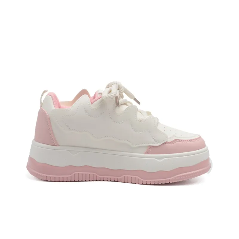 RENBEN Skateboard Shoes Cushioning Wear Resistant Low Top Casual Shoes Women's-7