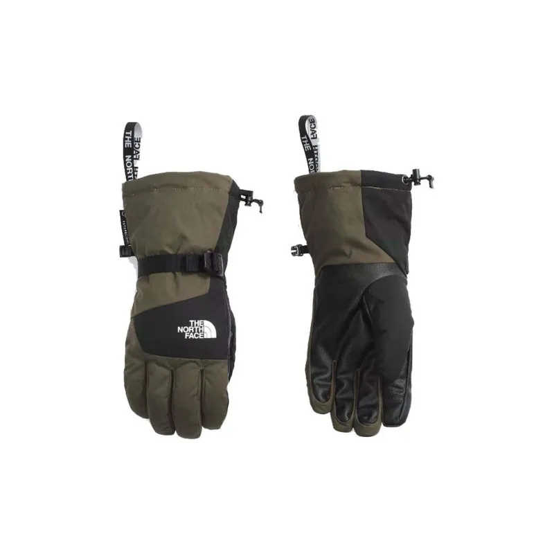THE NORTH FACE Polyester Sports Gloves Men's Black/Gray Green-1