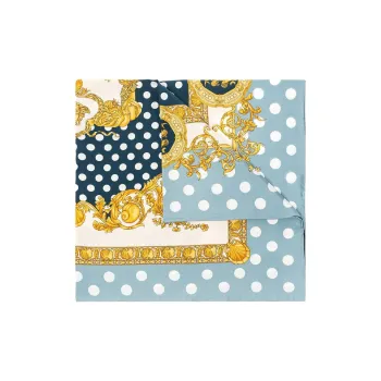 VERSACE Silk Scarves Women's Multicolor