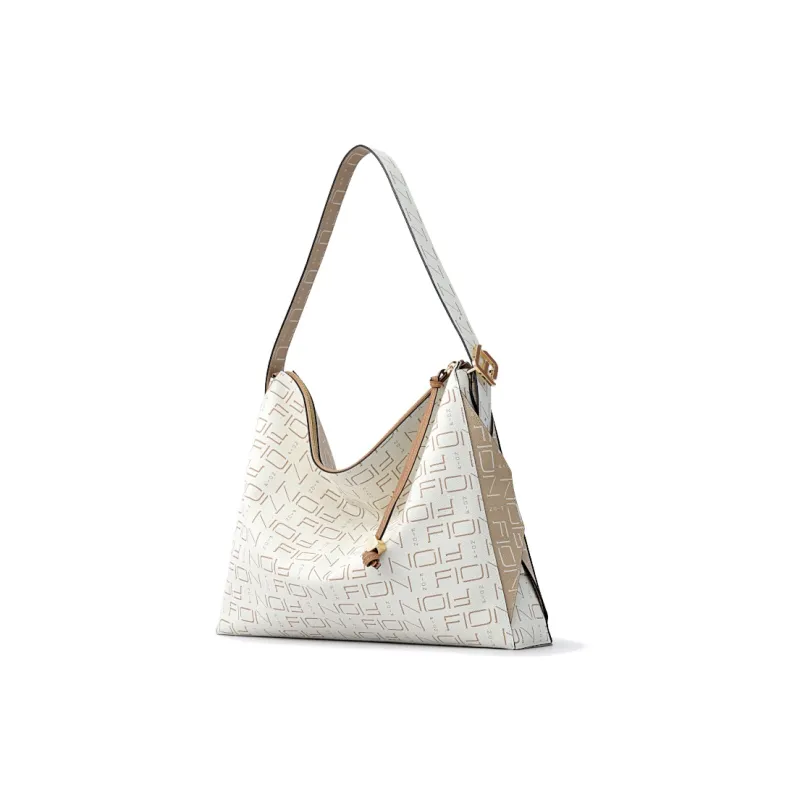 FION Canvas Tote Bag, Shopping Bag, Shoulder Bag Tubas Women's Multicolor-1
