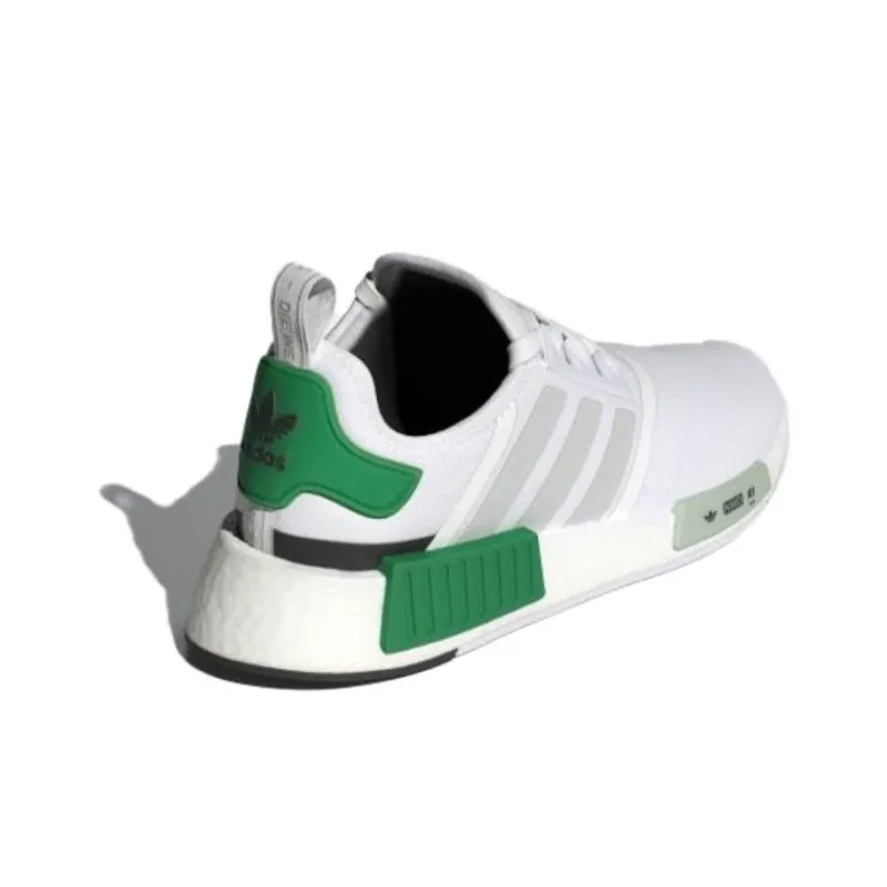 Adidas Nmd R1 Cloud White Grey Green-4