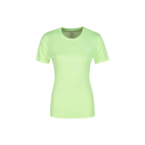 Asics T-Shirts Women's Light Yellow