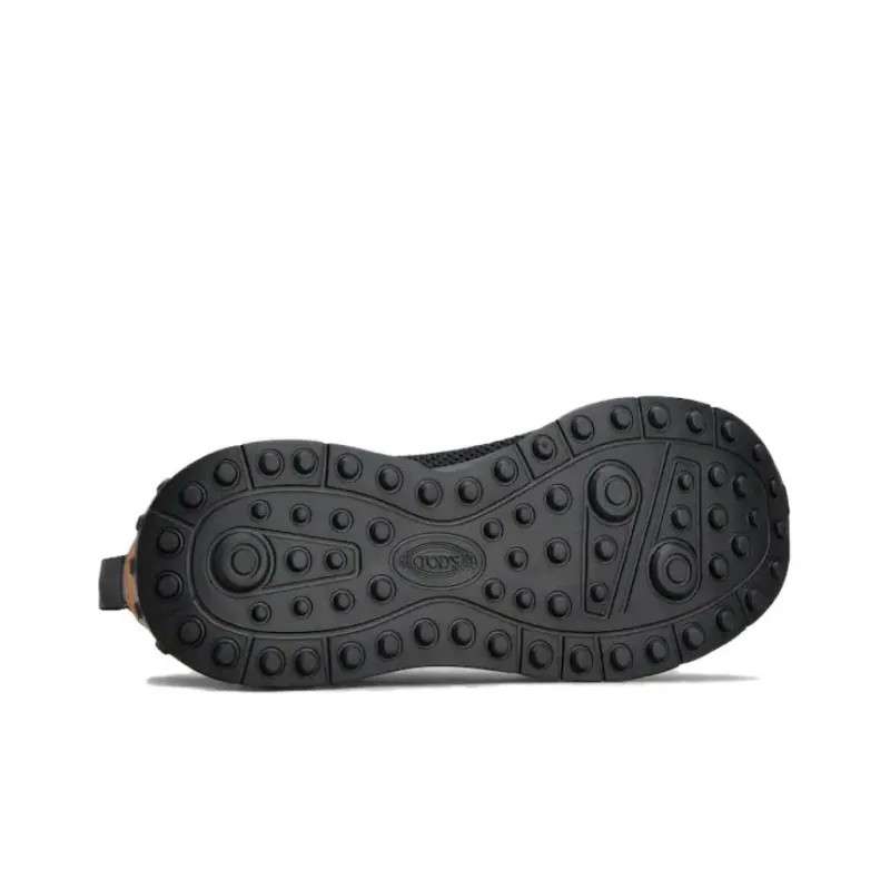 TOD'S Logo Patch Lace Up Sneakers-3