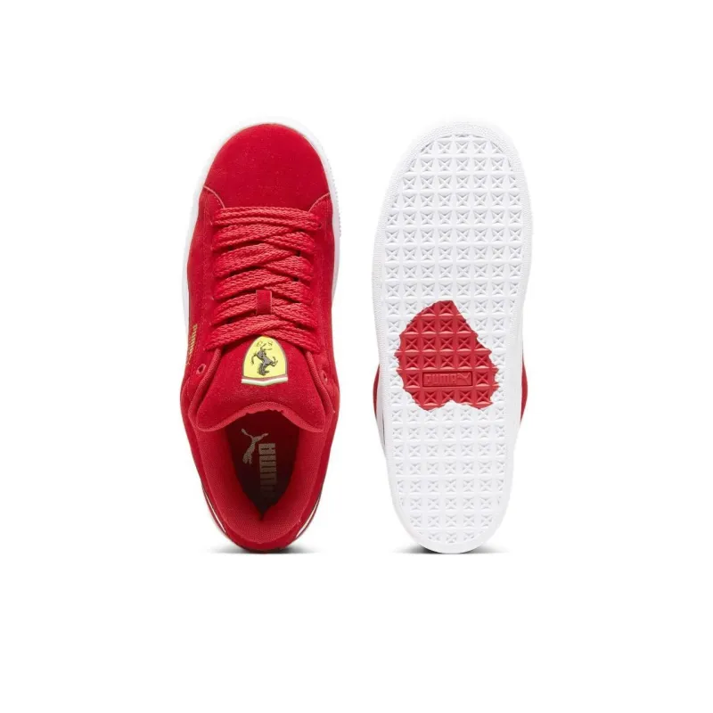 PUMA Scuderia Ferrari X Suede Xl 'Rosso Corsa White'-4