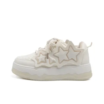 RENBEN Skateboard Shoes Cushioning Wear Resistant Low Top Casual Shoes Women's