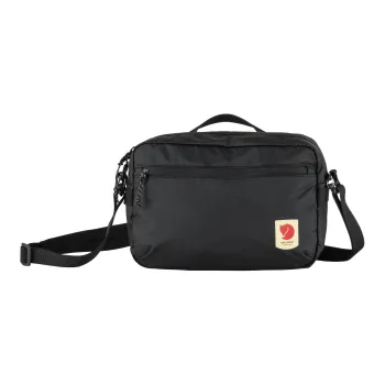 Fjallraven Polyamide Handbag, Crossbody Bag Regular Unisex Black