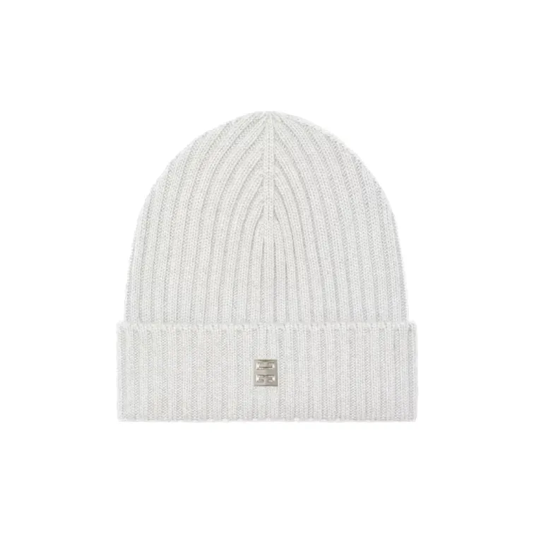 GIVENCHY Wool Cashmere Beanies Men's White-0