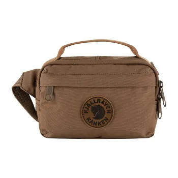 Fjallraven Recycled Material, Polyamide One Shoulder Crossbody Fanny Pack Unisex Light Umber