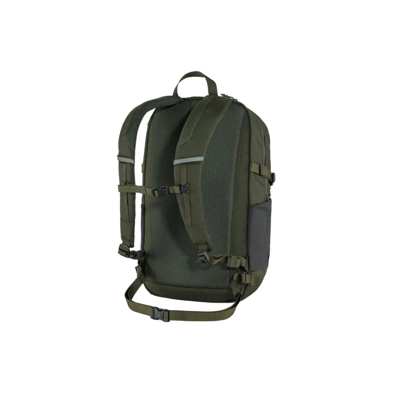 Fjallraven Recycled Polyester Backpack Unisex Forest Green-2