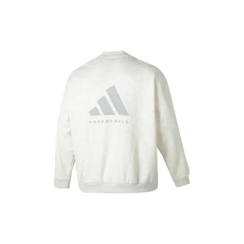Adidas Basketball Crewneck Sweatshirt-1