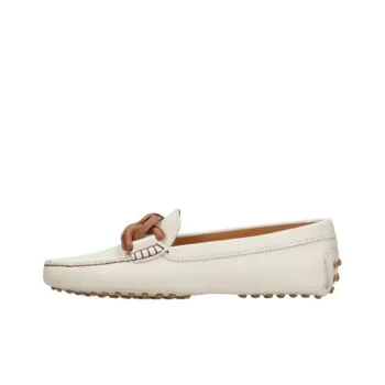 TOD'S Logo Detailed Slip On Loafers Women's