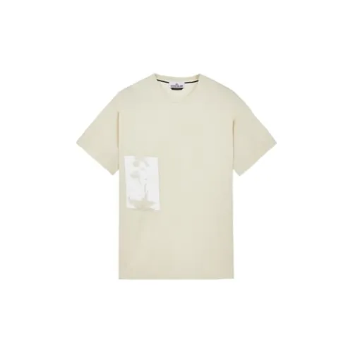 STONE ISLAND T-Shirts Men Cream